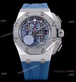 (JF) Swiss 3126 Audemars Piguet Royal Oak Offshore Chronograph Michael Schumacher Edition Blue Index Dial Watch